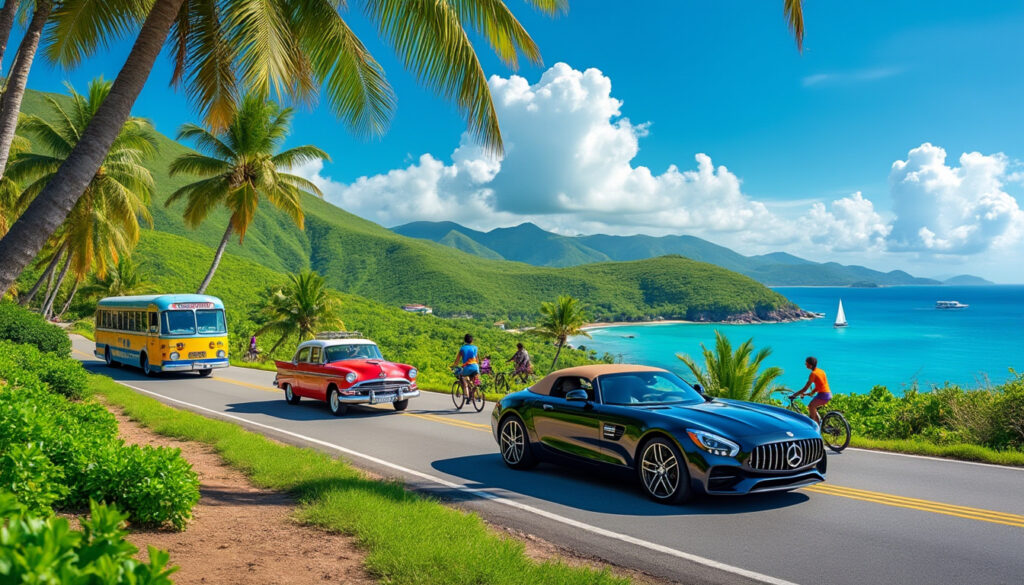 découvrez les différents moyens de transport disponibles en martinique pour explorer cette île paradisiaque. que vous optiez pour la voiture, le bus, le taxi ou les ferries, cette guide vous présente toutes les options pratiques pour naviguer facilement et profiter au maximum de votre séjour.