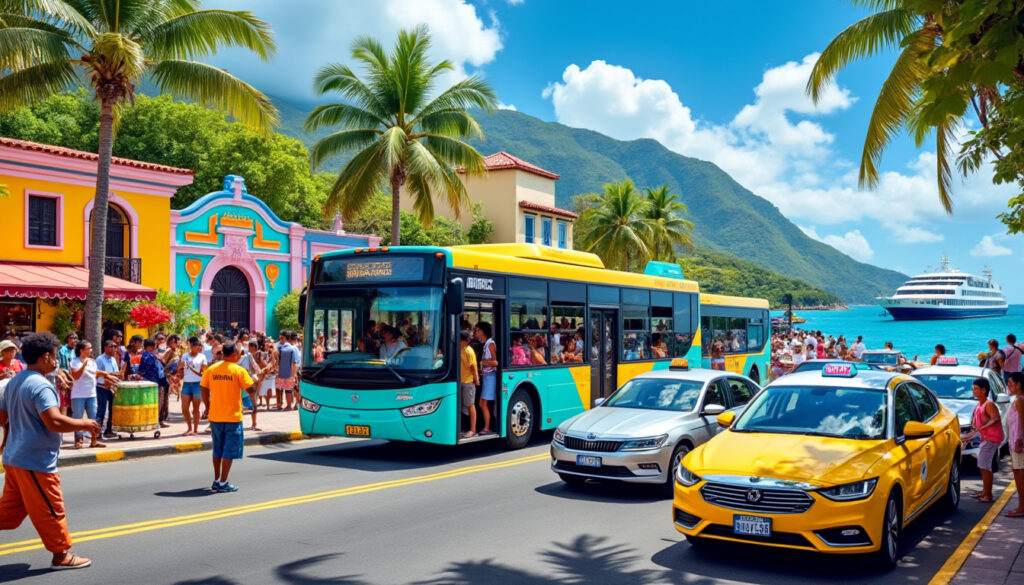 découvrez les différents services de transports en commun en martinique, incluant les bus, taxis collectifs et ferries, pour explorer cette île paradisiaque en toute simplicité.