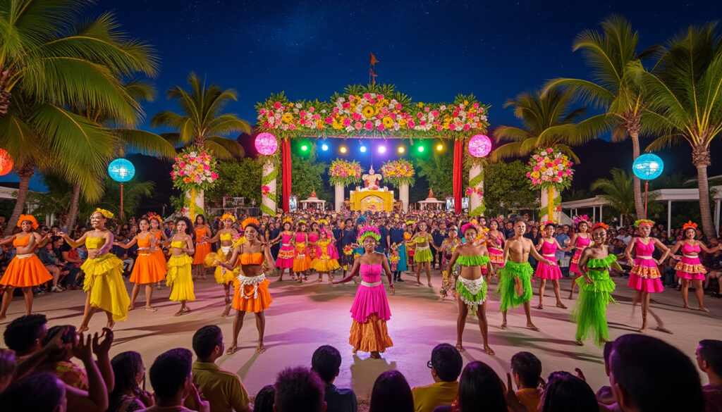 venez vivre une expérience unique au festival de danse de la martinique à l'espace polform. plongez dans le rythme vibrant et laissez-vous emporter par des performances captivantes qui célèbrent la richesse de la culture martiniquaise à travers la danse.