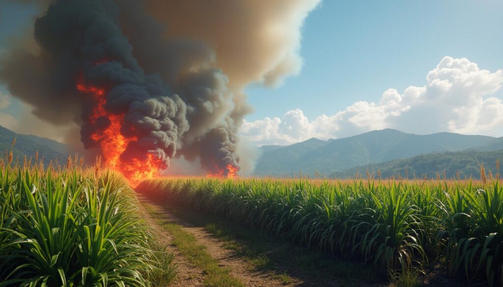 découvrez les incendies inhabituels de canne à sucre en martinique survenus le 8 juillet, un événement surprenant pour la saison. examinez les causes, les conséquences et les réactions face à ce phénomène inattendu dans un contexte environnemental délicat.