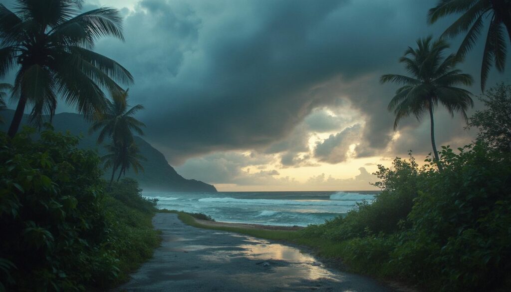 découvrez la martinique sous la vigilance jaune : des pluies intenses et des orages se profilent à l'horizon. restez informés sur les conditions météorologiques et préparez-vous à affronter ces intempéries.
