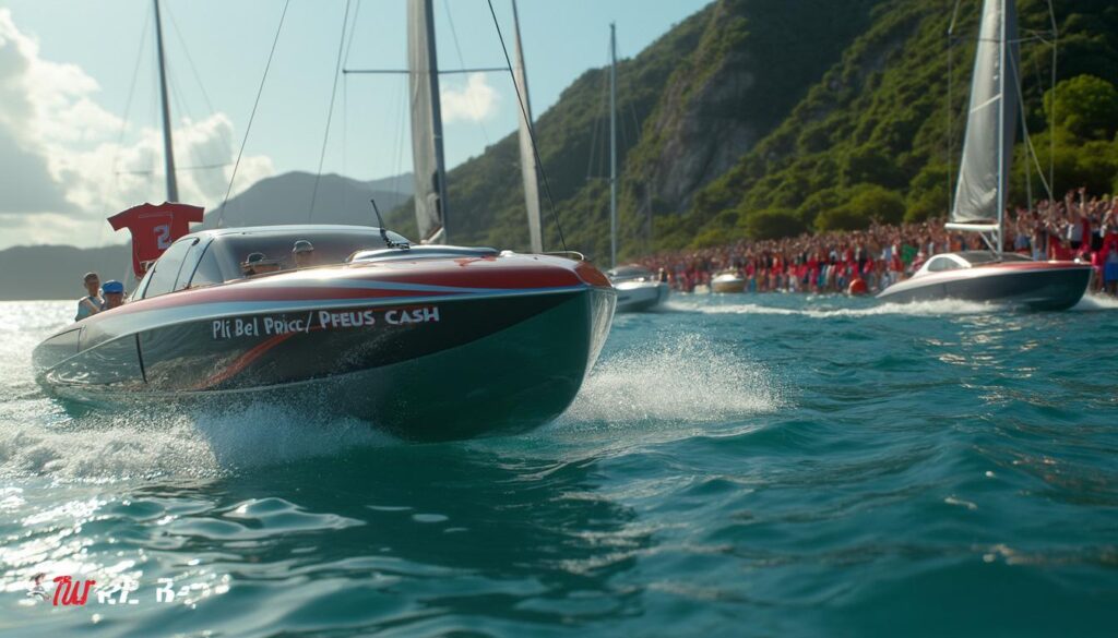 découvrez le tour des yoles de martinique 2025, où pli bel price/pneus cash se distingue en remportant le maillot rouge après une première étape remplie de suspense et d'adrénaline. suivez l'aventure maritime et vivez des moments inoubliables sur les eaux martiniquaises !