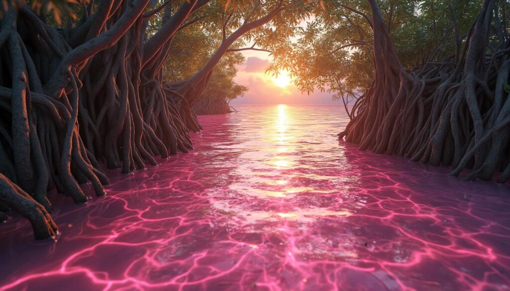 découvrez les secrets fascinants des mangroves de martinique et de guadeloupe ! dans cet article, nous explorons les raisons derrière la teinte rosée des eaux insulaires, mêlant mythes et réalités. plongez au cœur de cet écosystème unique et apprenez comment la biodiversité et les phénomènes naturels s'entrelacent pour offrir un spectacle exceptionnel.