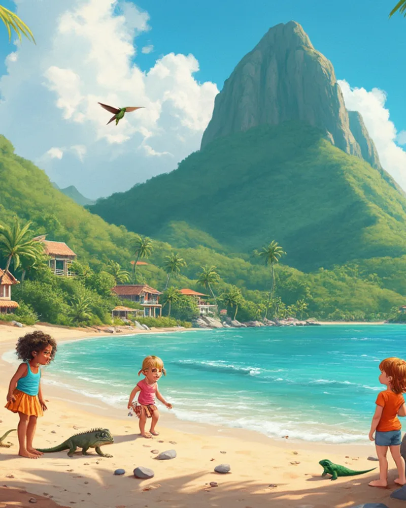 Initier les enfants à la magie de la Martinique