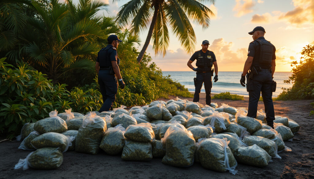 découvrez comment plus de 55 kg de cannabis ont été interceptés en martinique lors d'une impressionnante opération de saisie. tous les détails sur cette affaire et ses répercussions dans la région.
